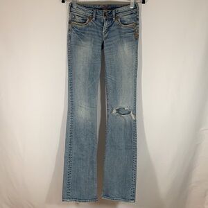 Silver Jeans Co. Light Blue Toni Distressed Jeans